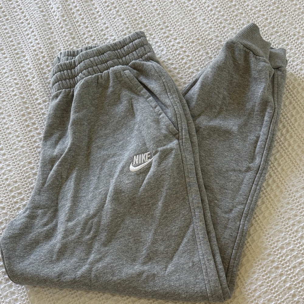 Nike Kids Heather Gray Sweatpants